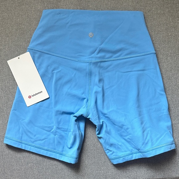 lululemon Align High-Rise Short 6in - Aero Blue - Picture 2 of 4